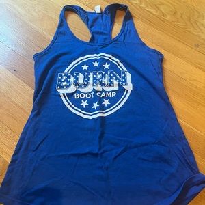 Burn boot camp tank size M